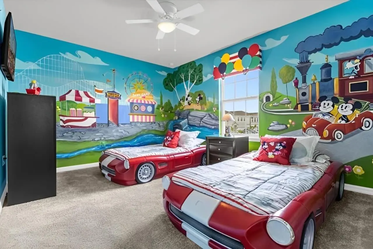 Luxury Themed Villa With Pool Near Disney & Attractions Davenport